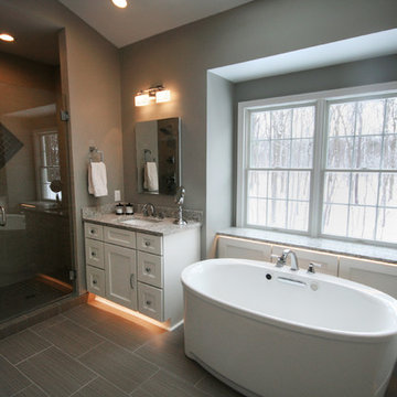 Snowy Woods: An Ann Arbor Master Bathroom Remodel