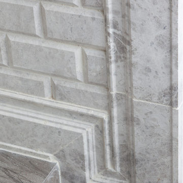 SoHo Loft NYC- Tile molding detail