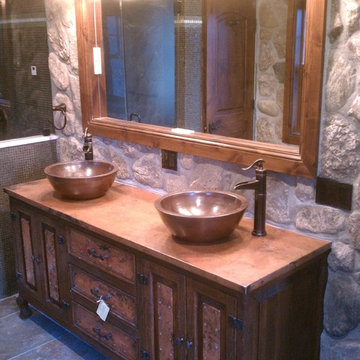 Some sinks of ours in their new home !