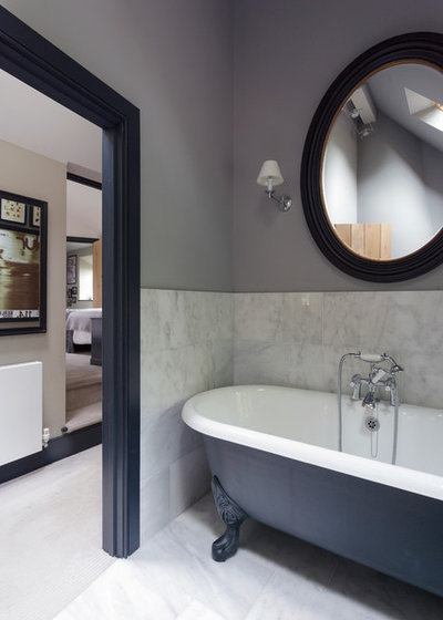 Country Bathroom by Nicola O'Mara Interior Design Ltd
