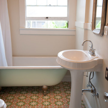 Sonoma County Vintage-Inspired Bathroom