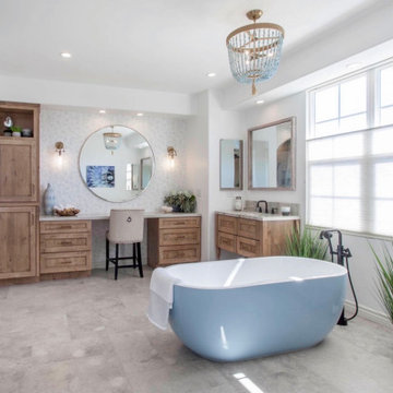 Soothing Master Bath Wellness Room