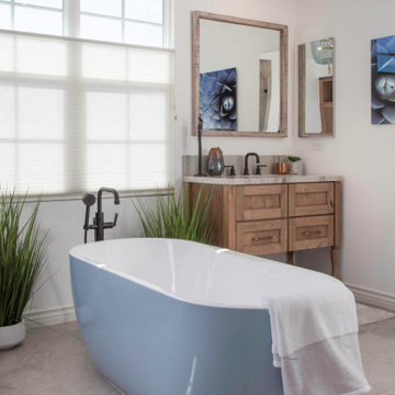 Soothing Master Bath Wellness Room