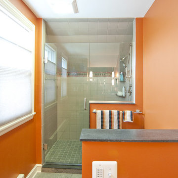 South Minneapolis Contemporary Bathroom Remodel