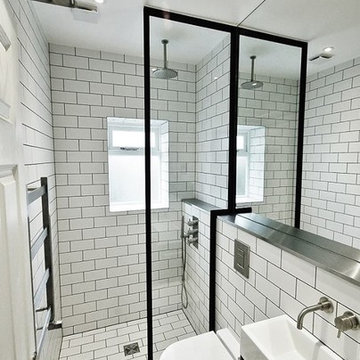 Bold Monochrome Modern Bathroom