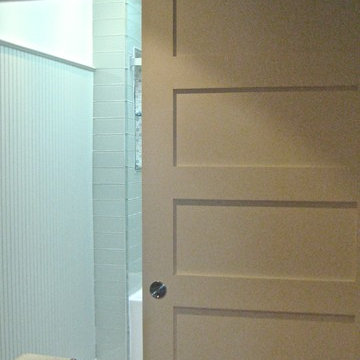 Spa Bathroom-Barn Door