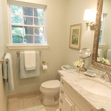 Spa Bathroom Remodel with Sink/Mirror/Toilet