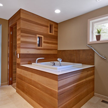 Spa Master Bath - Bellevue, WA
