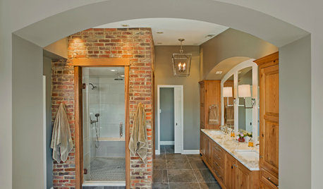 Room of the Day: Materials Make This Master Bath