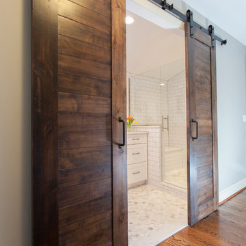 Space Saving Sliding Barn Doors