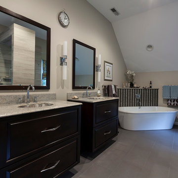 Spacious & Stylish Master Bath, an award-winning design