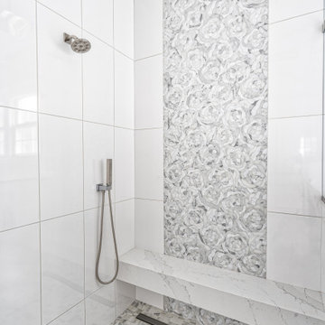 Spacious Curbless Shower