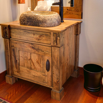 Spalted Maple Vanity Cabinet