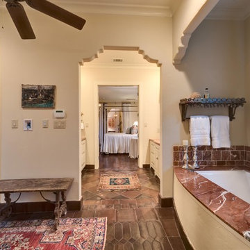 Spanish Colonial Custom New Home, River Oaks