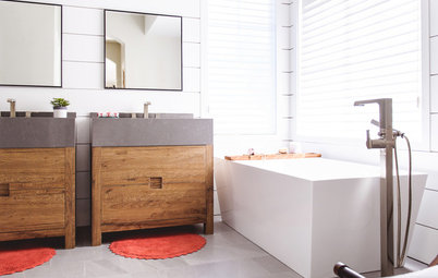 Their Design Request? A Bathroom That Evokes a Spanish Resort