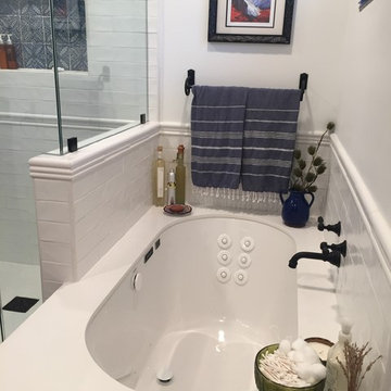 Spanish style home bathrooom remodel