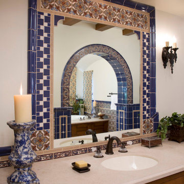 Spanish Tiled Bath