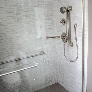 Speckles Partner With Neutrals - Bathroom Remodel