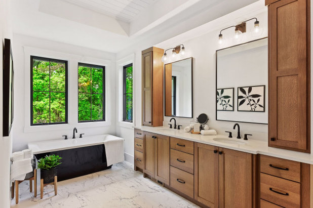 Transitional Bathroom by Norton Homes