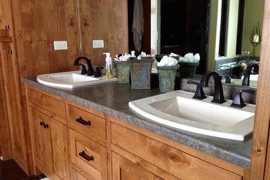 This is an example of a rustic bathroom in Other.