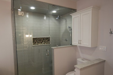 Large transitional bathroom photo in Other