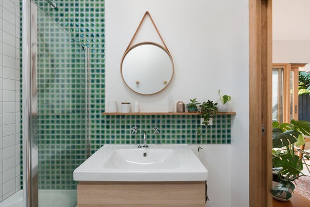 Scandinavian Bathroom by Drawing Room Architecture