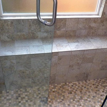 Standard Bathroom Conversion to Full Shower