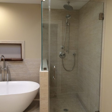 Standing Shower and Tub