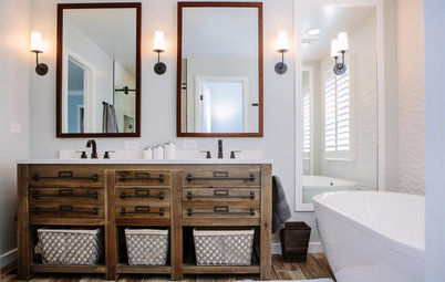 Room of the Day: Modern Farmhouse Chic in a Denver Master Bath