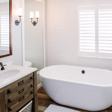 Stapleton Farmhouse Contemporary Bathroom