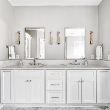 StarMark Double Vanity with Shaker Door Style