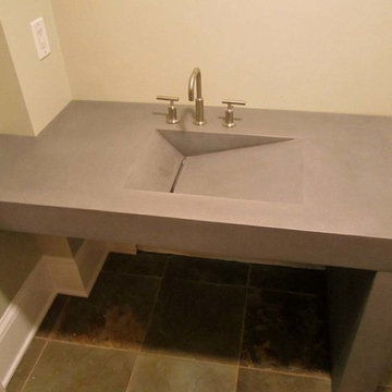 State College guest bath vanity and sink