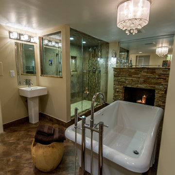 Steam Shower Master Bathroom