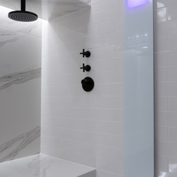Steam shower room refurbishment (For a luxury bathroom retailer)