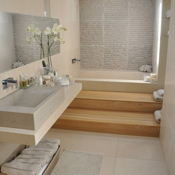 Stone Bathroom - Completed View 3