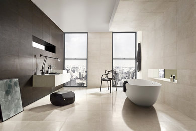 Photo of a contemporary bathroom in Sussex.