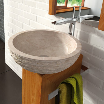 Stone Puket Beige Luxury Natural Stone Sink