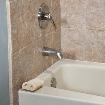 Stone Tile Wall Panel- (Close-up Detail) (Wall Color: Terra Stone; Pattern: 12"x