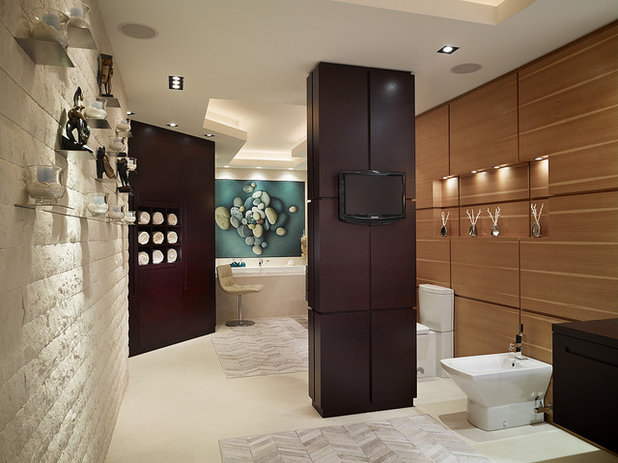 Contemporary Bathroom by Arnold Schulman Design Group