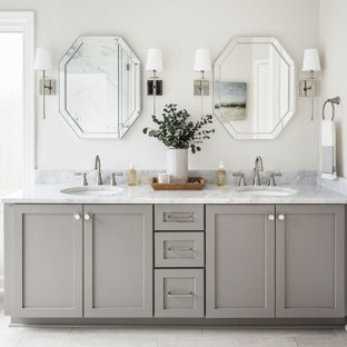 75 Beautiful Bathroom With Gray Cabinets Pictures Ideas May 2021 Houzz