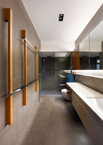 コンテンポラリー 浴室 by Base Architecture