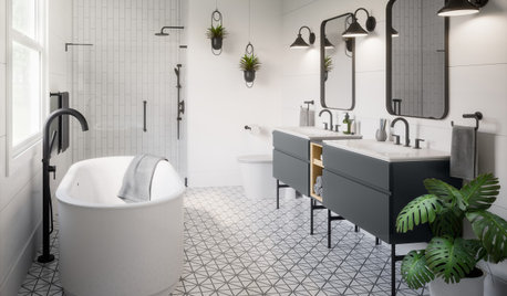 See the Latest Trends in Bathroom Faucets, Showers, Tubs and More