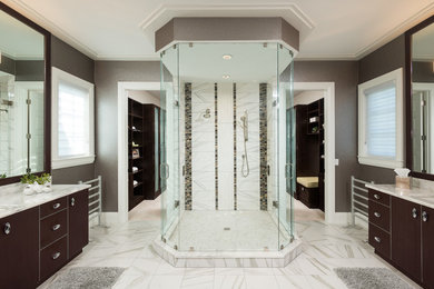 Stunning Accents showcase Master Bathroom and Bedroom Suite design