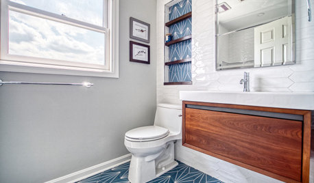 Bathroom of the Week: Bold and Contemporary in 40 Square Feet