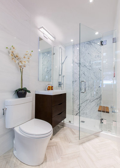 Contemporary Bathroom by Eastside Design & Build Inc.