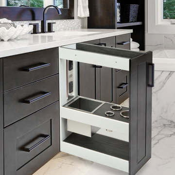 Docking Drawer Blade Duo - Bathroom Vanity In-Drawer Outlets