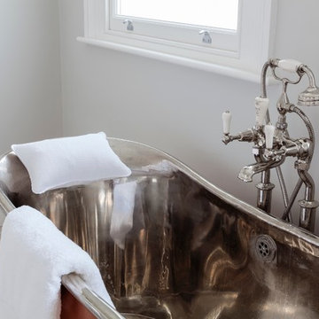 The cooper bateau bath is the ultimate place to relax.