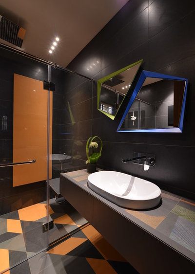 Contemporary Bathroom by HS Desiigns