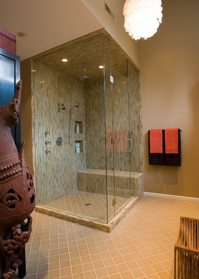 Contemporary Bathroom by Nora Schneider Interior Design