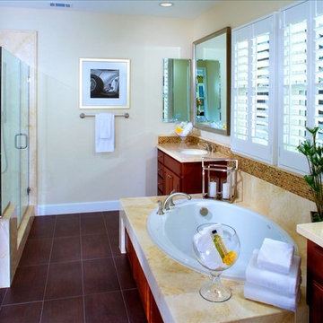 SummerHill Homes: Creekside at Saratoga Residence 7A Master Bathroom